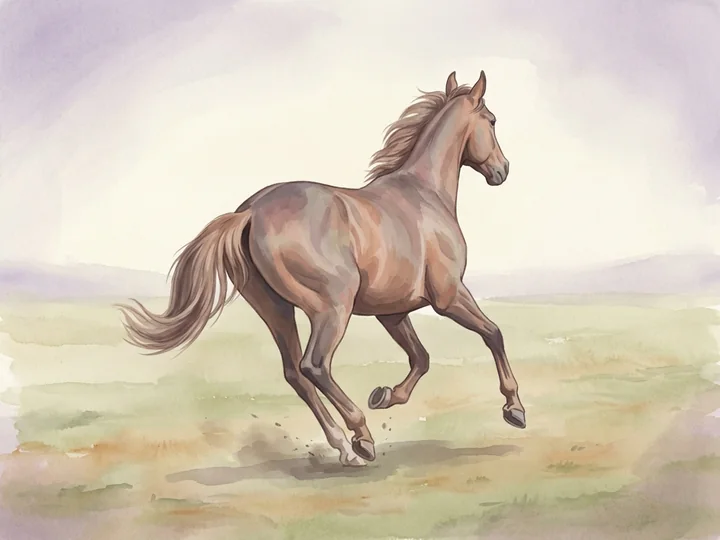 Flight response: Jumping away, shying sideways or bolting. The horse is by nature a flight animal and reacts to what it perceives as a threat.