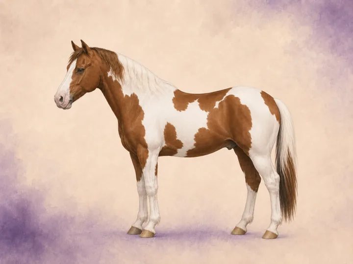 Paint Horse américain