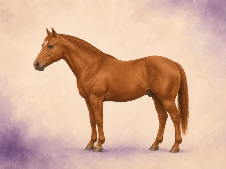 Quarter Horse américain