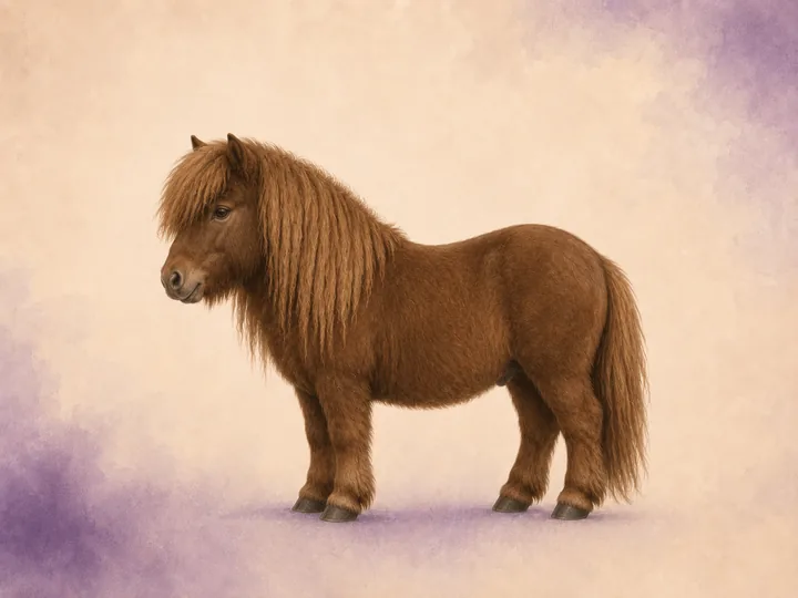 Poney Shetland