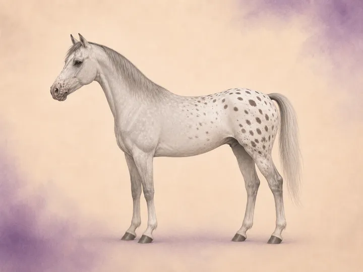 Croisement du Appaloosa avec le Arabe
