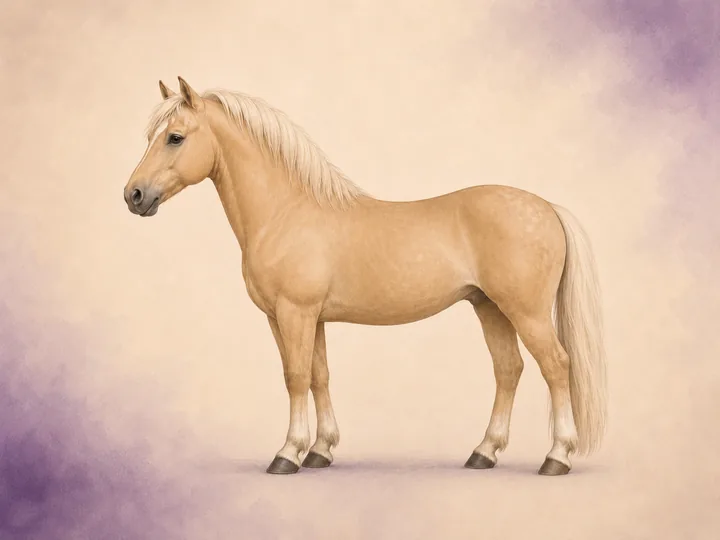 Croisement du Haflinger avec le Arabe