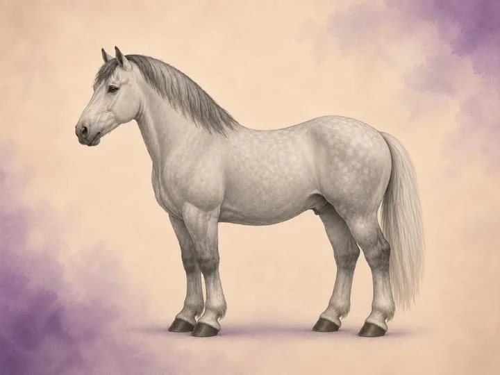 Croisement du Percheron avec le Arabe