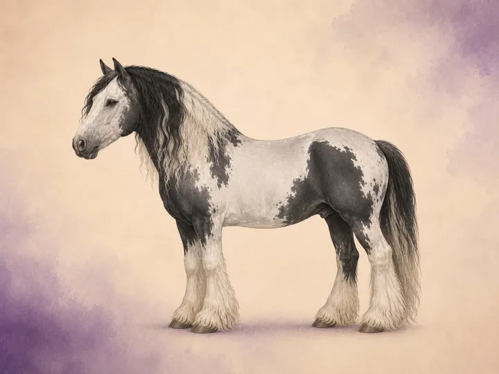 Croisement du Irish Cob avec le Arabe