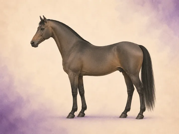 Cross of the Swedish Warmblood with the Arabian
