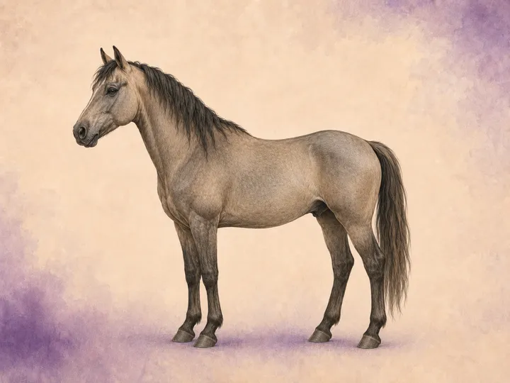 Croisement du Mustang avec le Arabe