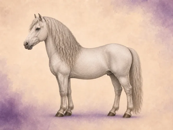 Croisement du Cheval de Camargue avec le Arabe