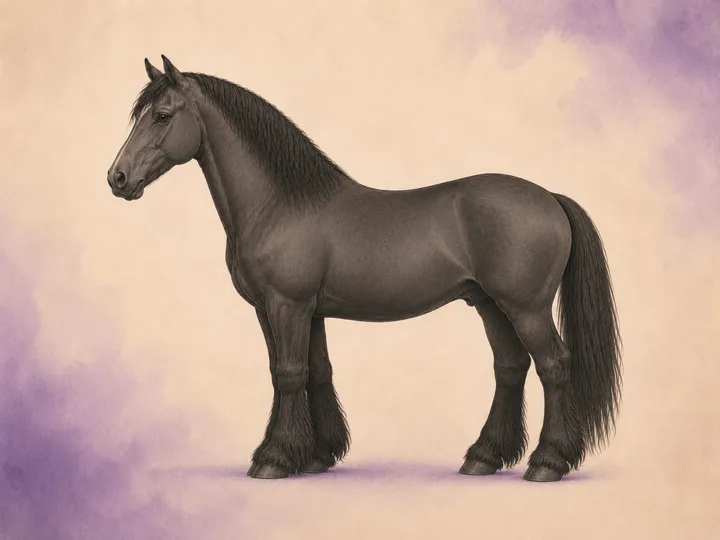 Croisement du Poney Dales avec le Arabe