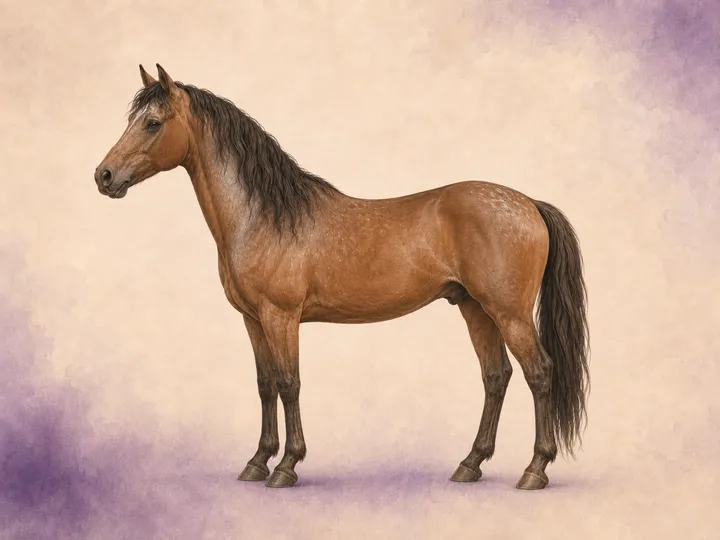Croisement du Cheval Kaimanawa avec le Arabe