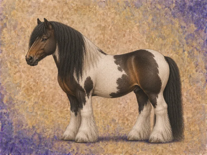 Croisement du Dartmoor avec le Irish Cob