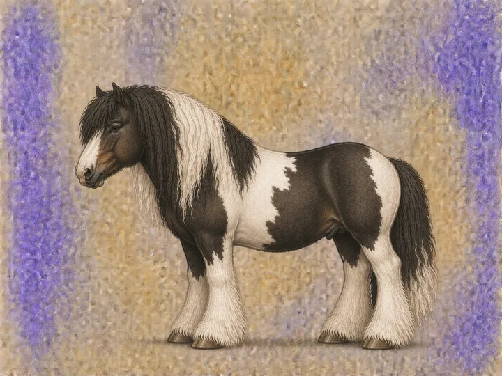 Croisement du Falabella avec le Irish Cob
