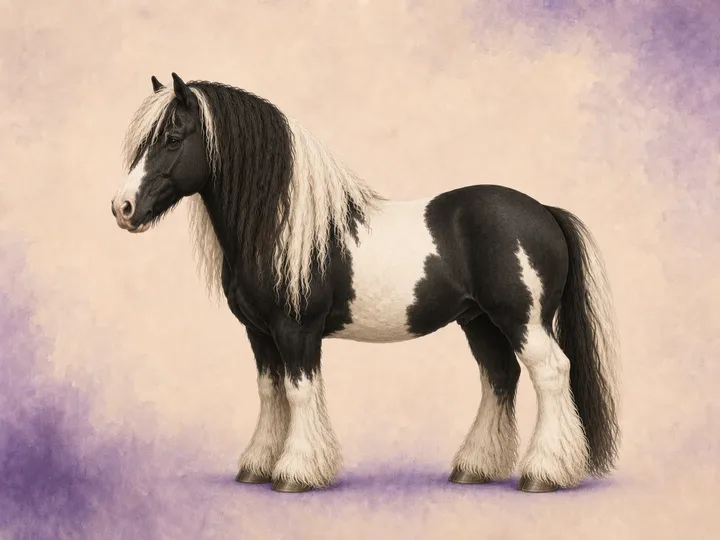 Croisement du Cheval islandais avec le Irish Cob