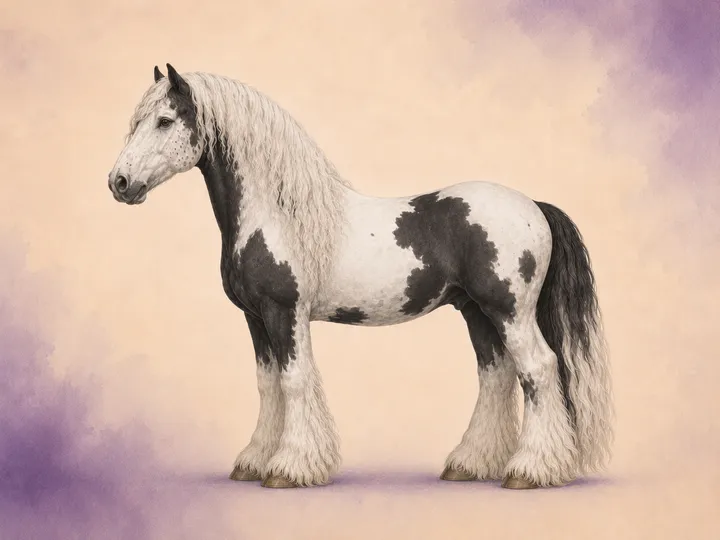 Croisement du Lipizzan avec le Irish Cob
