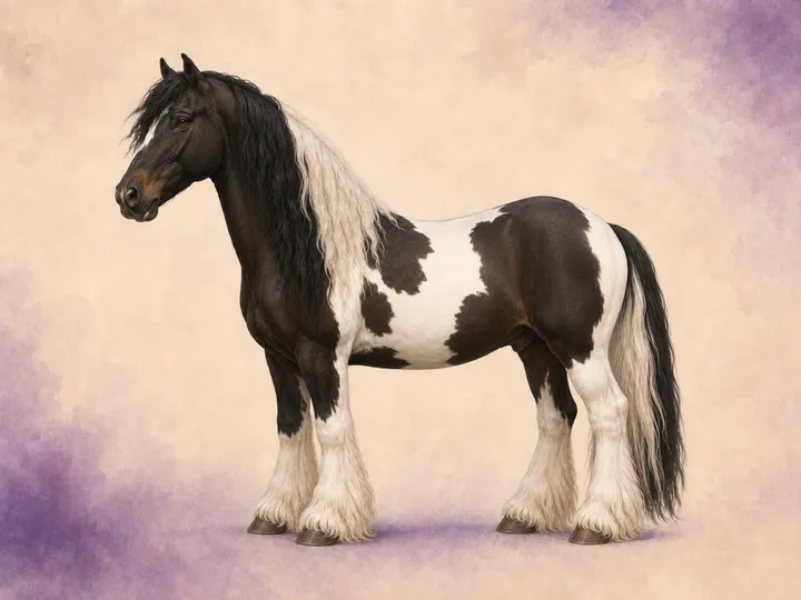 Croisement du Morgan avec le Irish Cob