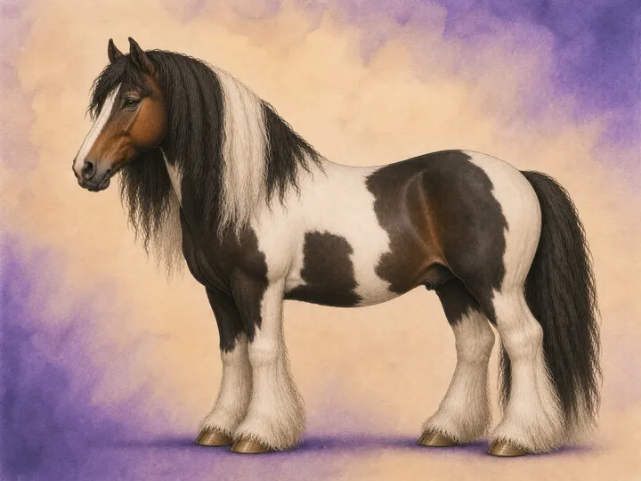 Cross of the New Forest with the Irish Cob / Gypsy Cob
