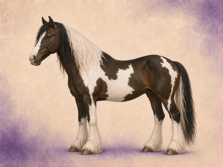 Croisement du Pur-sang anglais avec le Irish Cob