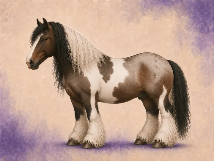 Croisement du Ardennais avec le Irish Cob