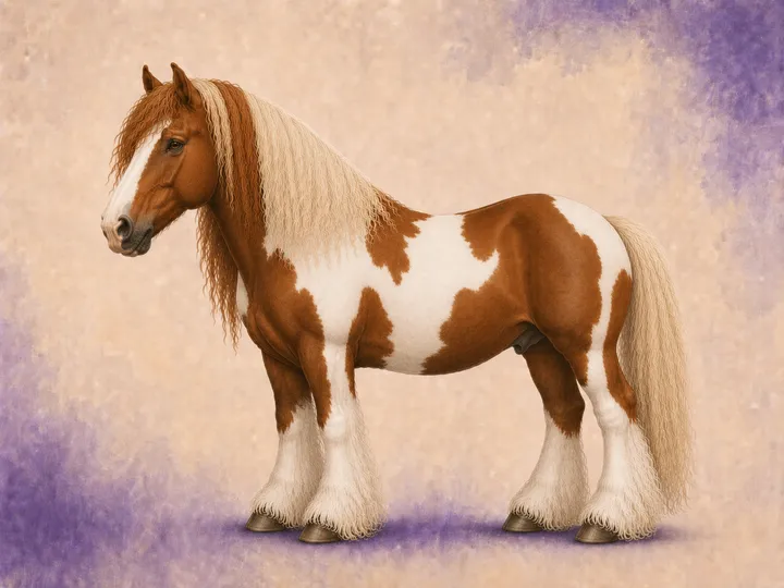 Croisement du Cheval finlandais avec le Irish Cob