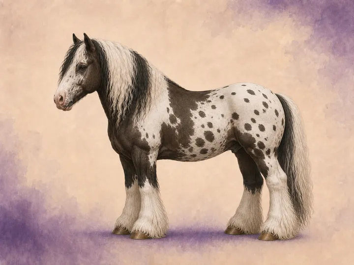 Croisement du Noriker avec le Irish Cob