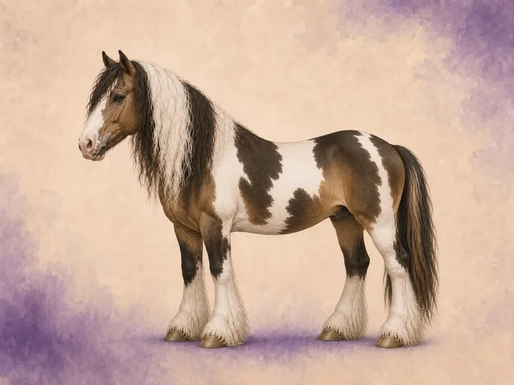 Croisement du Mustang avec le Irish Cob