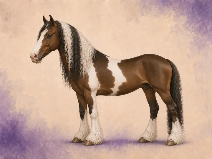 Cross of the Standardbred with the Irish Cob / Gypsy Cob