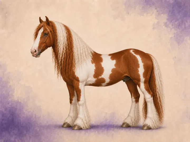 Kruising van de Welsh Cob met de Tinker (Irish Cob)