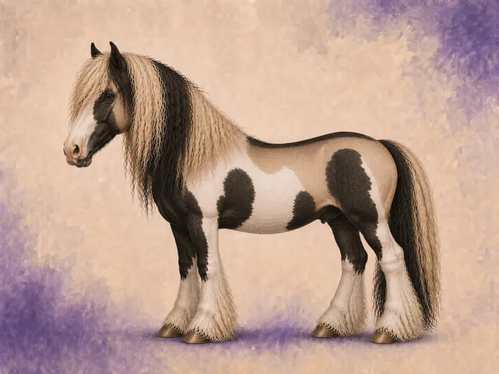 Kruising van de Highland Pony met de Tinker (Irish Cob)
