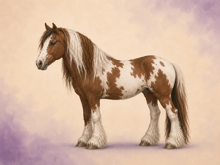 Croisement du Brumby avec le Irish Cob