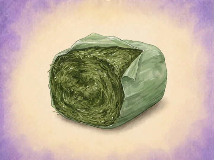 Enrubannage (haylage): L'enrubannage, aussi appele haylage, est de l'herbe sechee moins longtemps que le foin et emballee de maniere hermetique, apres quoi elle s'ensile legerement.