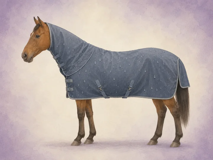 Impermeable ou deperlant: Impermeable arrete une pluie continue ; deperlant laisse perler les averses legeres mais finit par etre traverse par une pluie forte.